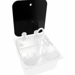 Navy Load Glasplaat voor spoelbak 350 x 320