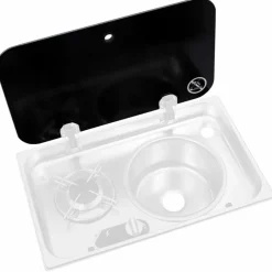 Navy Load  Glasplaat voor 1-pits kook-spoelcombinatie