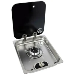 Navy Load  Medium 1-pits kookplaat met glazendeksel