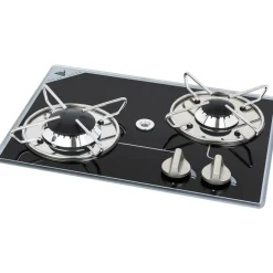 Navy Load  2-pits kookplaat op glasplaat