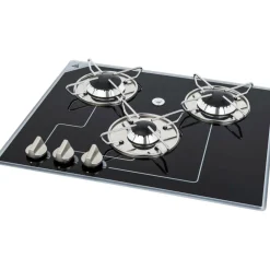 Navy Load  3-pits kookplaat op glasplaat