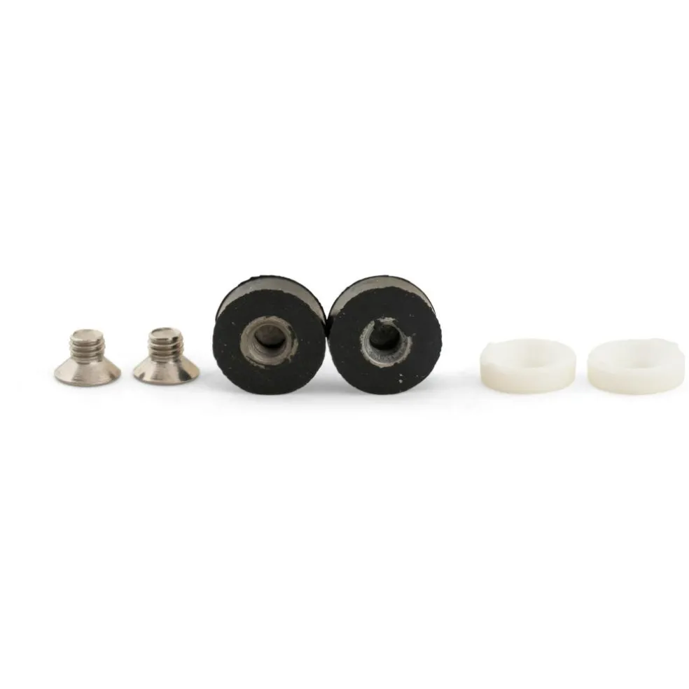 Navy Load Steundop glasplaat zwart per 2 stuks