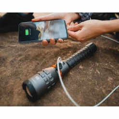 Nebo Davinci 8000 oplaadbare zaklamp grijs