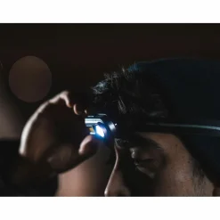 Nebo Einstein 400 oplaadbare hoofdlamp grijs