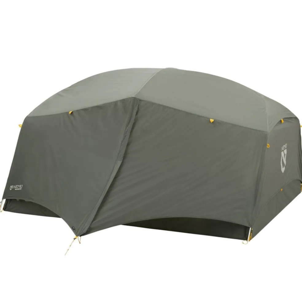 Nemo Aurora Ridge 3P & Footprint lichtgewicht koepeltent grey