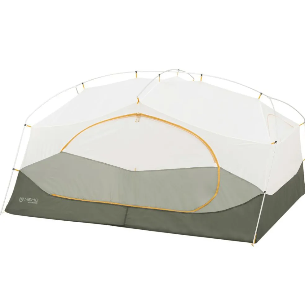 Nemo Aurora Ridge 3P & Footprint lichtgewicht koepeltent grey