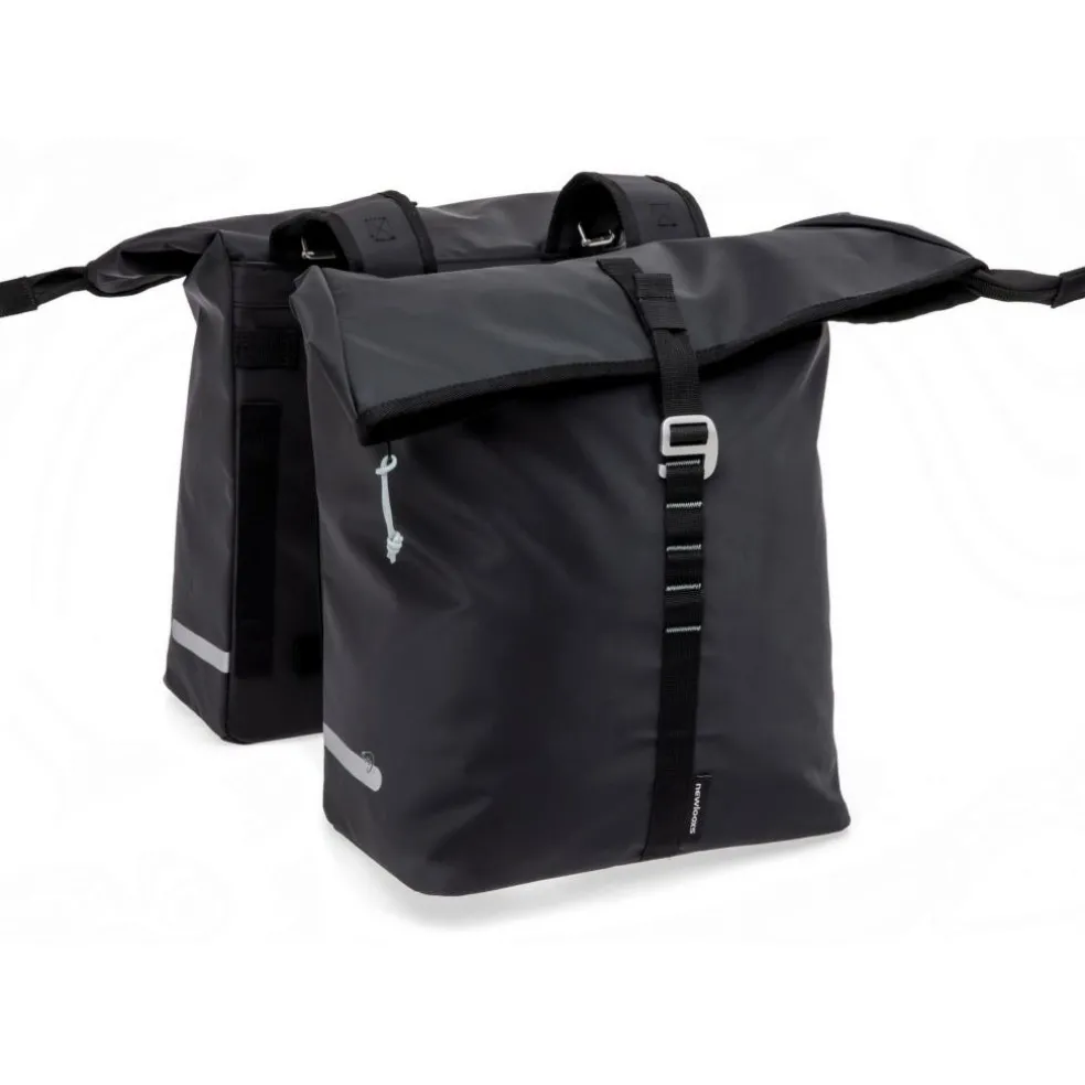 New Looxs Cantos Double fietstas 36 liter black