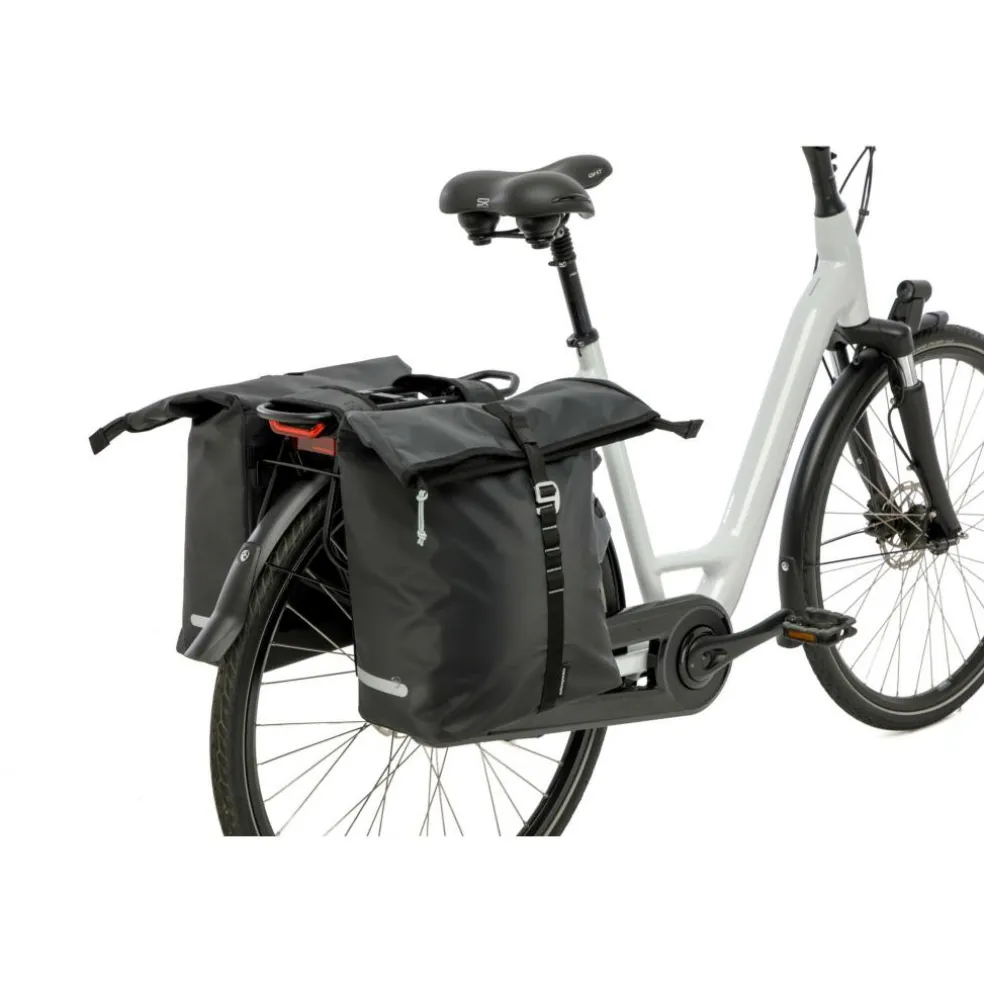 New Looxs Cantos Double fietstas 36 liter black