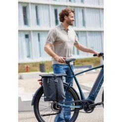 New Looxs Cantos Single fietstas 16,5 liter black