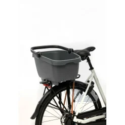 New Looxs Clipper With Handle 28 liter fietsmand anthracite