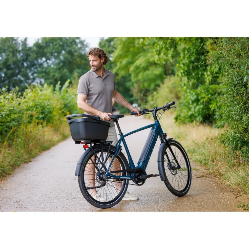 New Looxs Clipper With Handle 28 liter fietsmand black