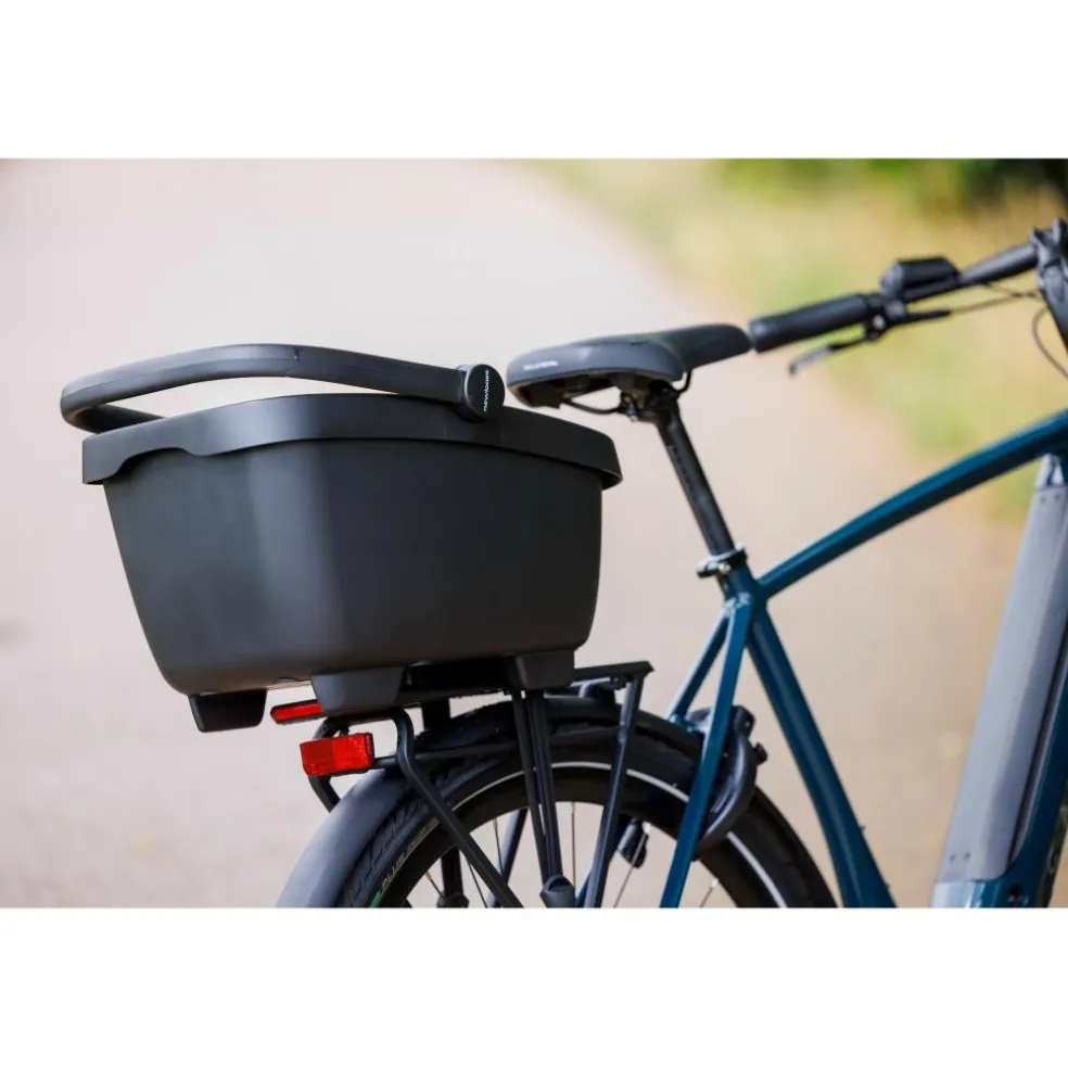 New Looxs Clipper With Handle 28 liter fietsmand black