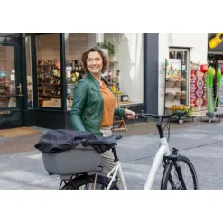 New Looxs Clipper With Handle 28 liter fietsmand black