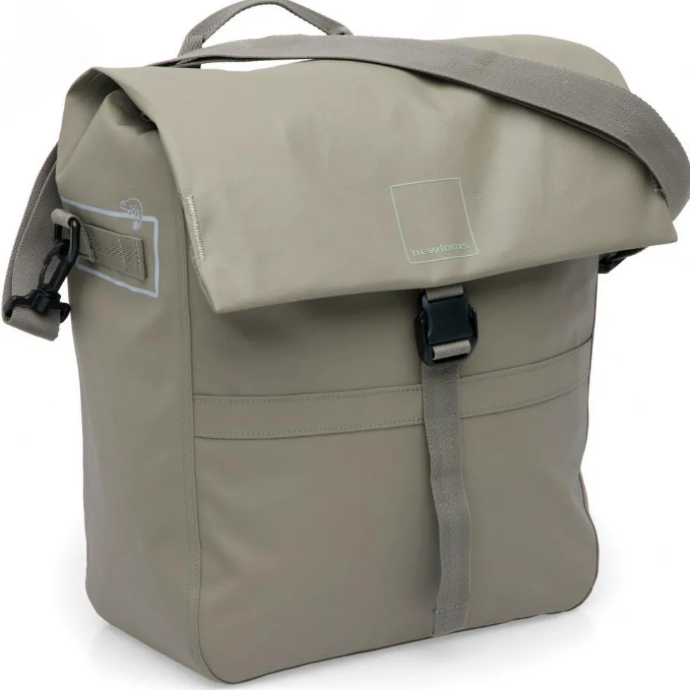 New Looxs Leeds Single fietstas 19 liter taupe