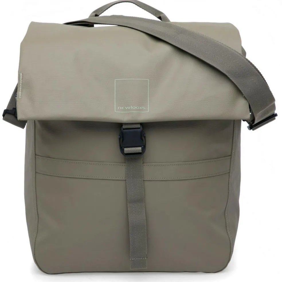 New Looxs Leeds Single fietstas 19 liter taupe