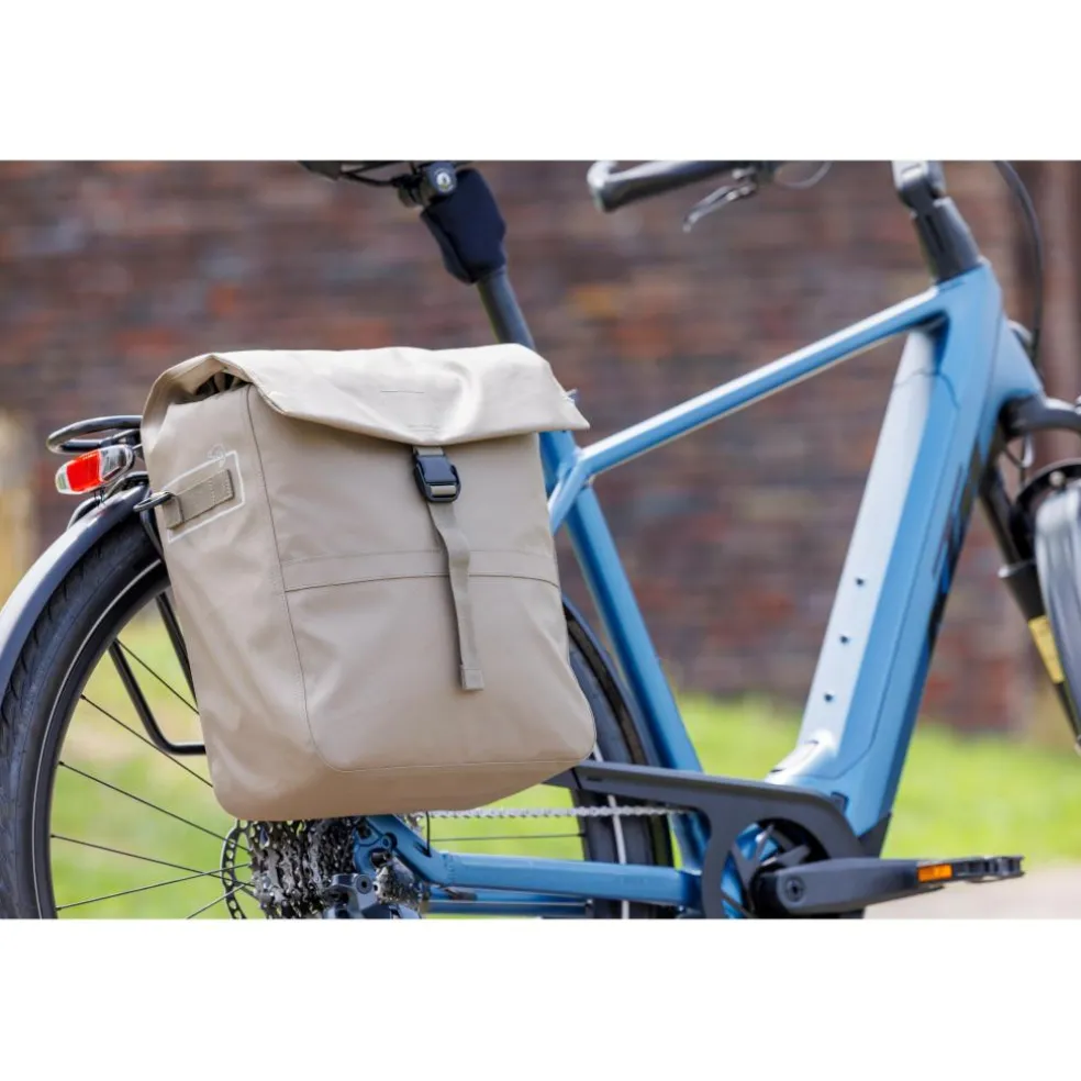 New Looxs Leeds Single fietstas 19 liter taupe