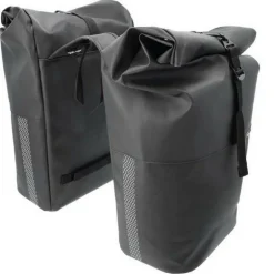 New Looxs  Nyborg Double fietstas 34 liter black