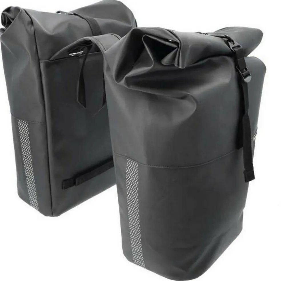 New Looxs Nyborg Double fietstas 34 liter black