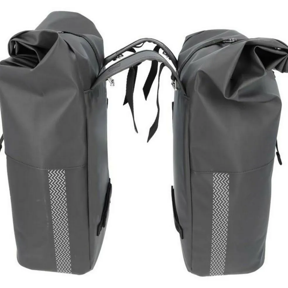 New Looxs Nyborg Double fietstas 34 liter black