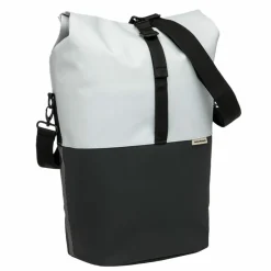 New Looxs  Nyborg Single 17 liter fietstas light grey black