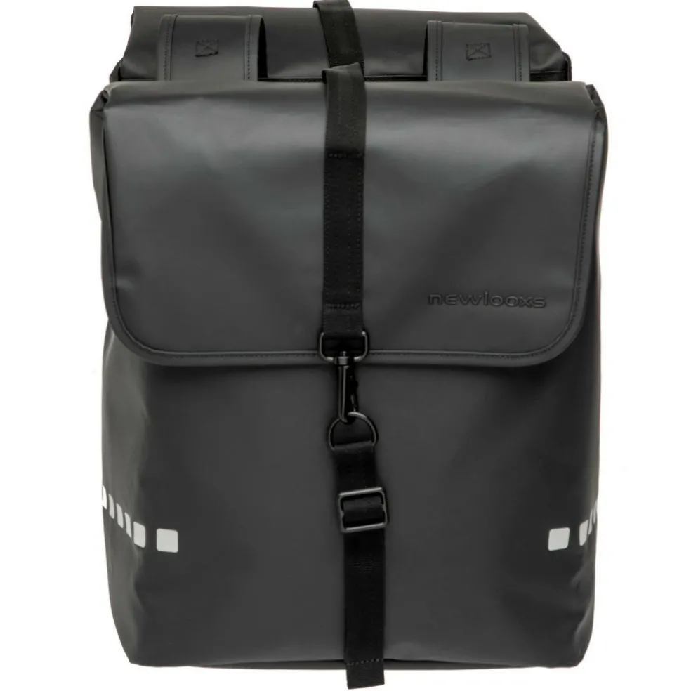 New Looxs Odense Double fietstas 39 liter black