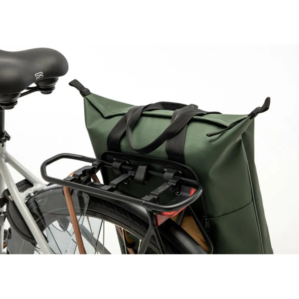 New Looxs Odense Kota fietstas 24 liter green