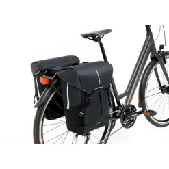New Looxs  Sports Double fietstas 40 liter black