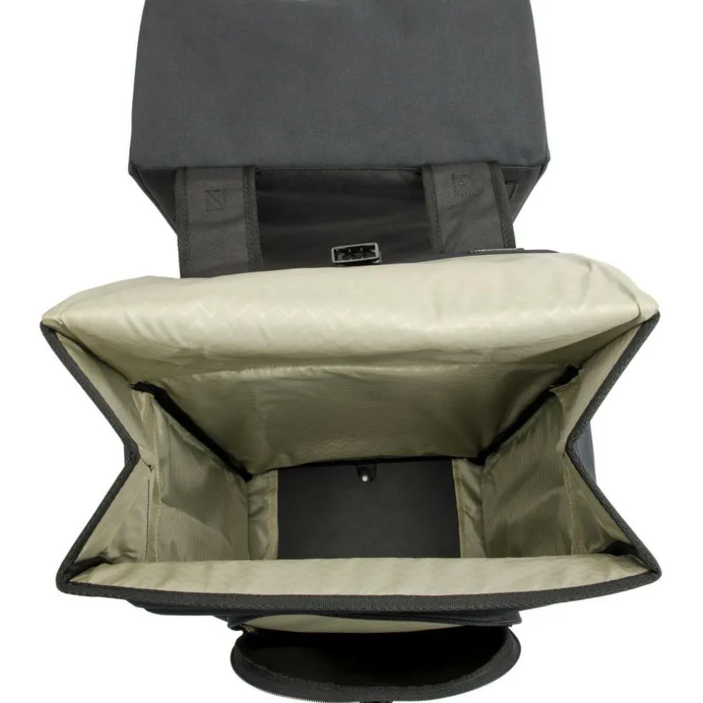 New Looxs Tulum Double fietstas 32 liter grey green