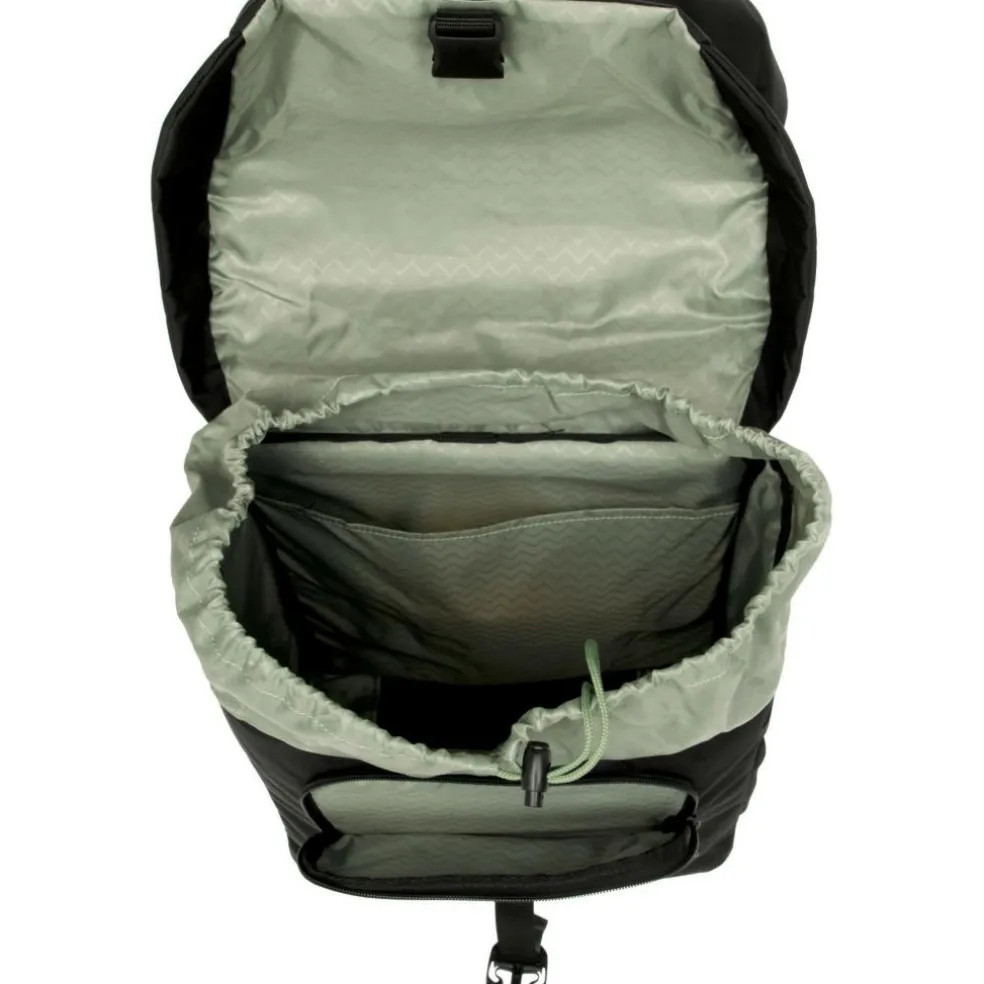 New Looxs Vigo Double fietstas 40 liter black green