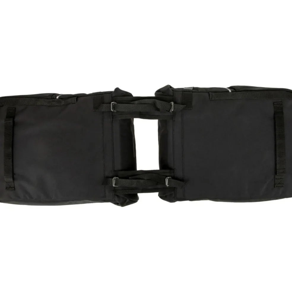 New Looxs Vigo Double fietstas 40 liter black green