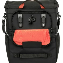 New Looxs Vigo Single fietstas 20 liter black orange