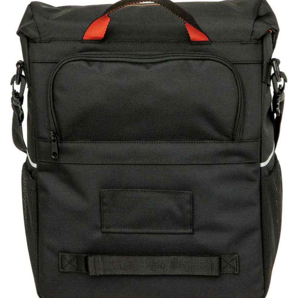 New Looxs Vigo Single fietstas 20 liter black orange