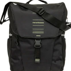 New Looxs  Vigo Single fietstas 20 liter black green