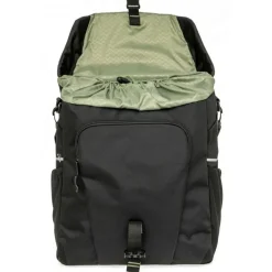 New Looxs Vigo Single fietstas 20 liter black green