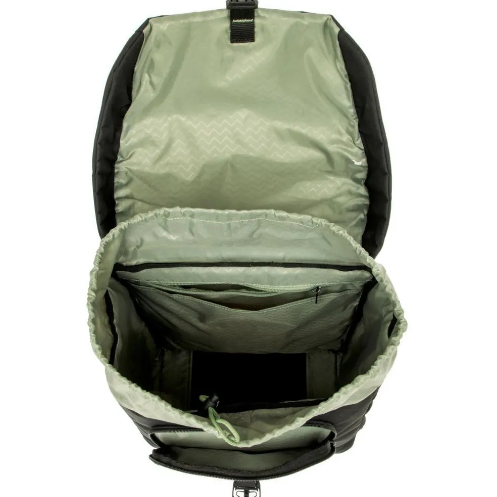 New Looxs Vigo Single fietstas 20 liter black green