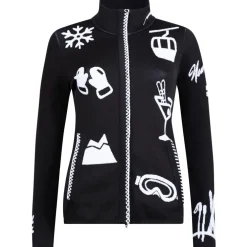 Newland Vertige ski vest dames black white