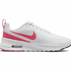 Nike Air Max Nuaxis schoenen dames white black comet red
