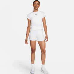 Nike Court Advantage tennisshirt dames white