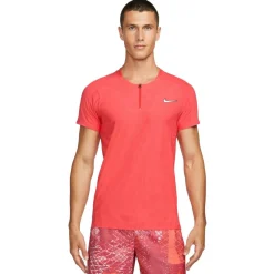 Nike Court Dri-FIT ADV Slam tennispolo heren orange ember glow white