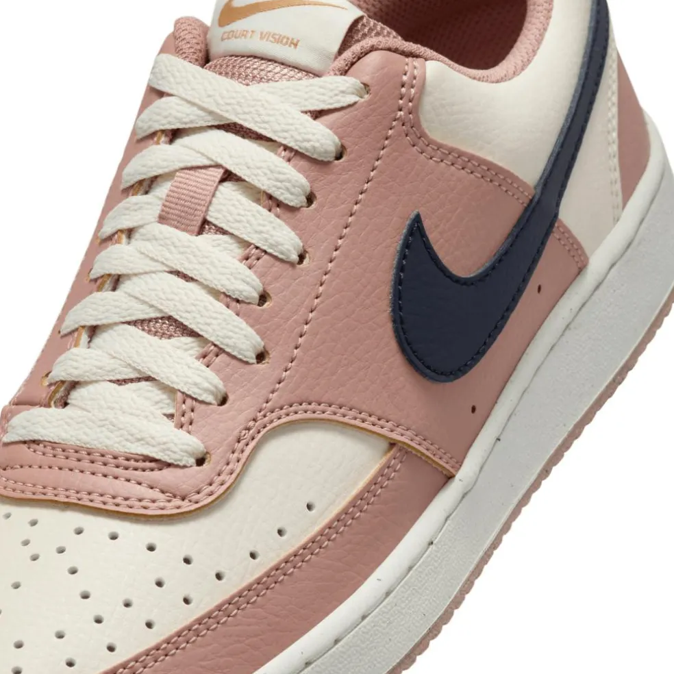Nike Court Vision Low Next Nature schoenen dames particle pink