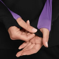 Nike Dri-FIT Academy trainingsshirt dames black raspberry