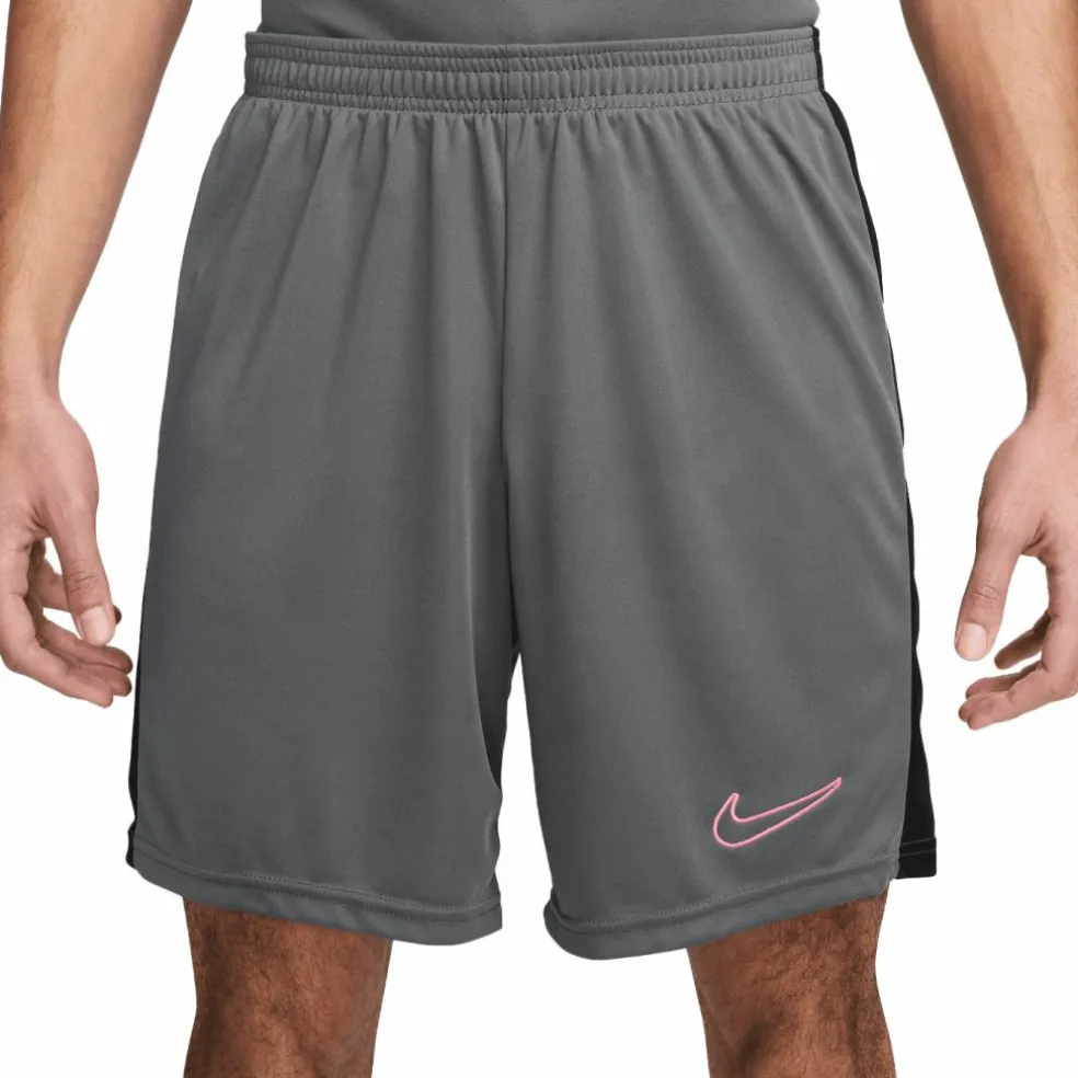 Nike Dri-FIT Academy voetbalbroekje heren iron grey zwart sunset pulse