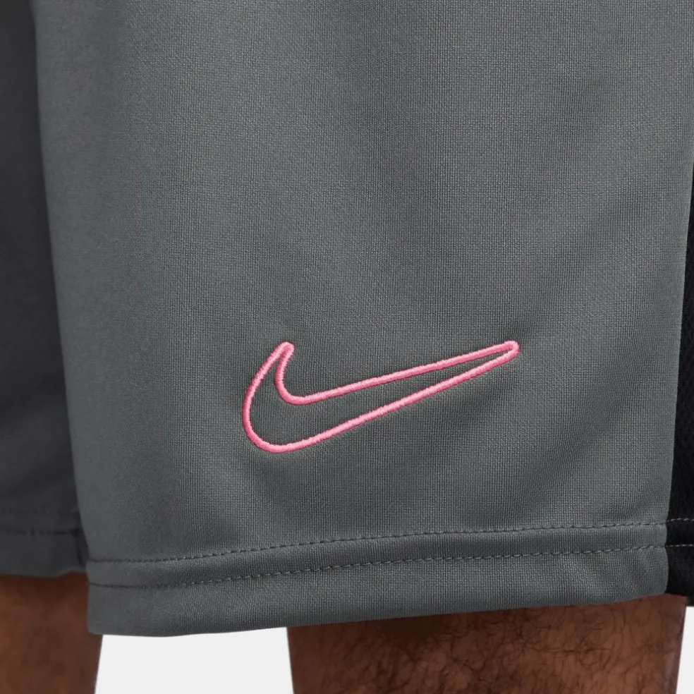 Nike Dri-FIT Academy voetbalbroekje heren iron grey zwart sunset pulse