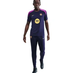 Nike FC Barcelona Strike trainingsbroek heren purple imperial purple midwest gold