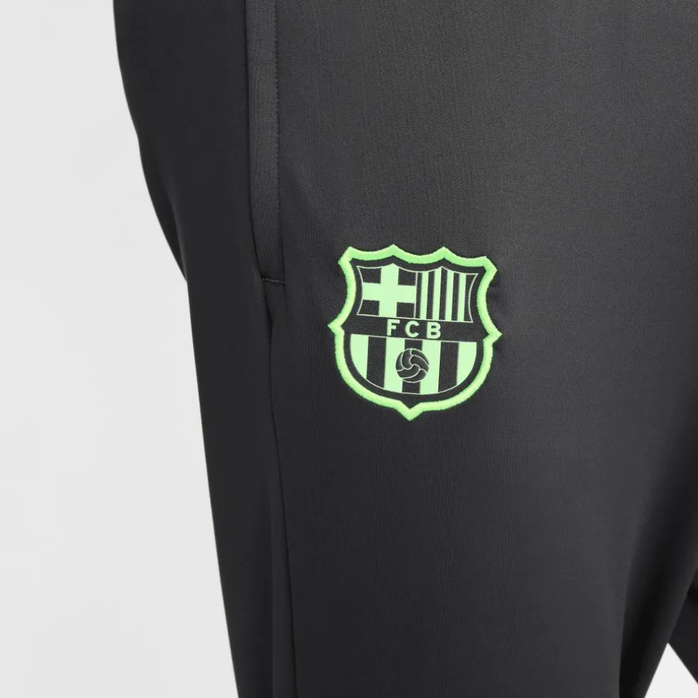 Nike FC Barcelona Strike Derde trainingsbroek heren anthracite old royal lime blast
