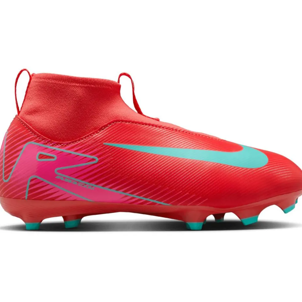 Nike Mercurial Superfly 10 Academy FG AG voetbalschoenen junior ember glow aurora green