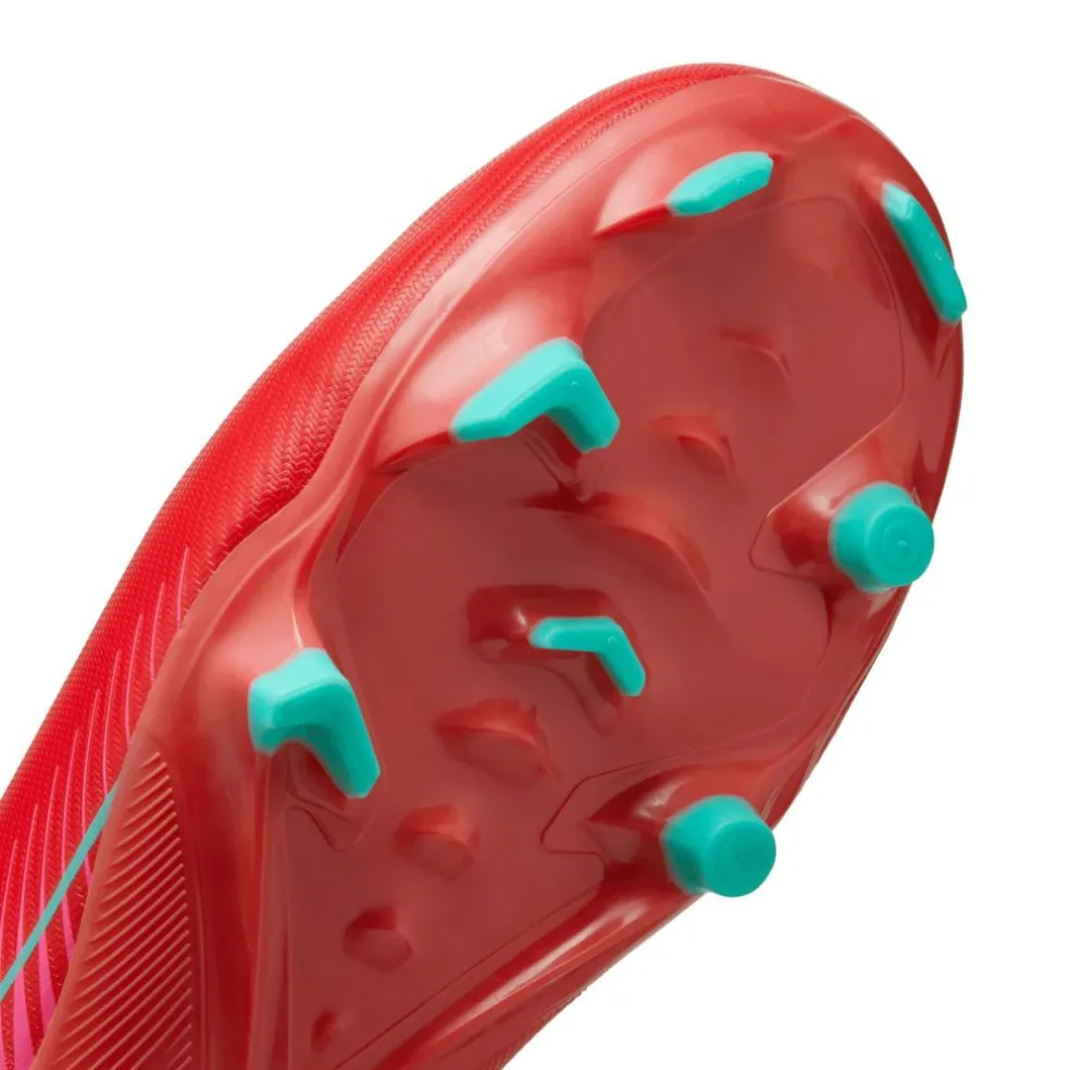 Nike Mercurial Superfly 10 Academy FG AG voetbalschoenen junior ember glow aurora green