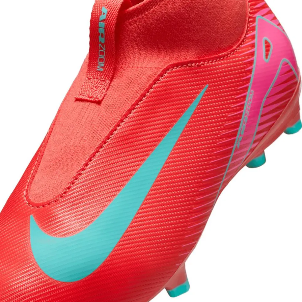 Nike Mercurial Superfly 10 Academy FG AG voetbalschoenen junior ember glow aurora green
