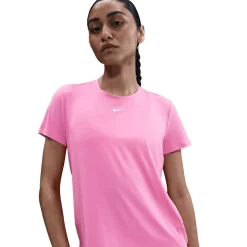 Nike One Classic shirt dames playful pink white