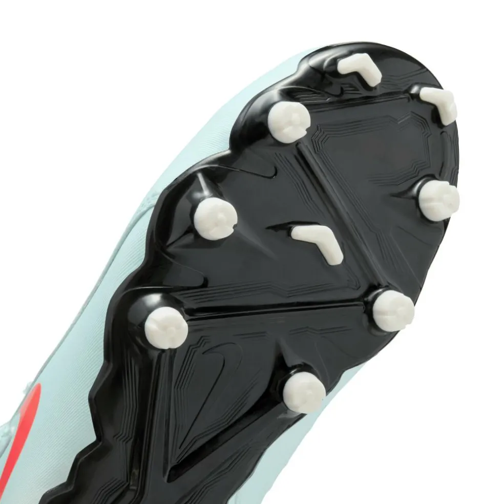 Nike Phantom Luna 2 Academy FG AG voetbalschoenen junior mint off noir atomic red